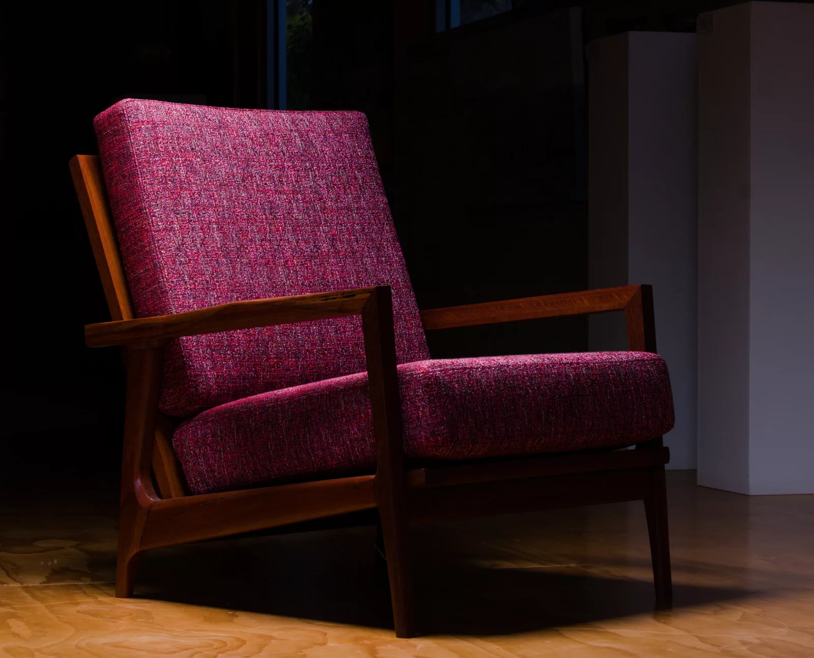 Jarrah Lounge Chair Mid Century Modern Hand Made