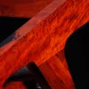 Mid-Century Modern Desk Chair in Highly Figured Red Gum - Image 4